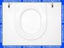 573800000 Keramag Mango WC Sitz mit Deckel weiss