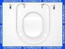 573800000 Keramag Mango WC Sitz mit Deckel weiss