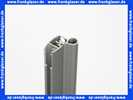 46101A Kermi Gelenkprofil Vario 2000 Faltwand FW3 silber matt