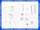 Kermi Befestigungsset zu Kermi Basic 50 Badheizkörper Handtuchtrockner weiss