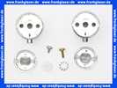 Ersatzteil Griffset Thermostat Dual Shower System chrom 7494305F-00