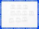 Kludi-Ersatzteil Rastbuchse VPE 10 Stck transparent 93027721-00