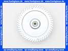 617222 Körting Gebläserad 120x42 links 48 Schaufeln Nabe D8 2800upm