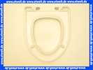 895171 Laufen WC-Sitz GALLERY mit Deckel, Scharniere Edelstahl, weiss