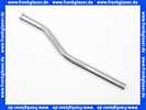 45063 Nil Gampper Urinalspülrohr d:18x16,5x300 mm 40 mm gekröpft, verchr. zu Modell DK 78
