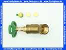 123459291 Optima KFR-Ventil mit Entleerung, steigende Spindel, DN25, 1 IG, Messing