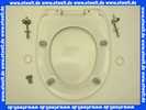 794981902 Pagette WC-Sitz VIP New weiss inkl. Scharnier und Puffern
