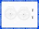 A9807 Pressalit Puffersatz Puffer zu WC Sitz Sitzpuffer