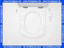 7801622004 Roca WC-Sitz Hall mit Deckel und Absenkautomatik, weiss