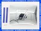 Sanit Betätigungsplatte S707 chrom 16707810000