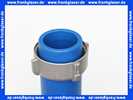Schütz Befüllleitung blau / SMP/ mit Alu-Mutter/ DN 50/ 735mm lang/ 977578