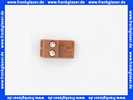 8718582620 Sieger Anschlussklemme 2-polig signalbraun für BK13, BK15, ICM, IGM