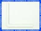 Spülbogen Kunststoff weiss für tiefhängende Spülkasten D=55x44mm Höhe 390/Länge 350 mm