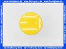 Exenterstopfen 40mm Platte gelb (RAL1004) Standard für Waschtisch und Bidetarmaturen