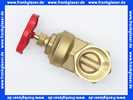 Sulzer Absperrschieber aus MS 2 x Innengewinde G 1 1/2 14040006