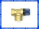 211515200 Sicherheitsventil 6bar Messing roh-gelb Syr