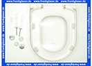9M55S1 Villeroy & Boch WC-Sitz SUBWAY mit QuickRelease und Soft Closing Funktion, weiss