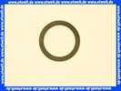 Dichtungsring 54x42x2mm, Gummi, EPDM für Trinkwasser zertifiziert nach KTW-BWGL, EN 681-1, 70°Sh.A, o.Einlage, schwarz