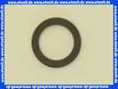 Dichtungsring 21,5x15,5x2 mm, Gummi, NBR für Gas, DIN-DVGW, 80°Sh.A, o.Einlage, schwarz
