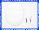511568 VIGOUR WC-Sitz individual 2.0 Thermoplast mit Edelstahlscharniere weiss