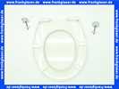 539807 Vigour WC-Sitz one m.Deckel, weiß abnehmbar mit Absenkautomatik