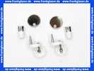 Vitra Scharnier-Set Ersatzteil WC-Sitze Slim/Wrap Schnellverschl. o.Absenkautom. 316043YP1TE