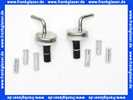 99430161 Villeroy & Boch Scharniersatz für WC-Sitz Serie Colani