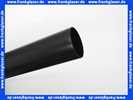 669200 Weishaupt Abgas Mündungsrohr DN 80 0,5 m UV-beständig, PP schwarz