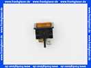 700914 Weishaupt Schalter 1300CBN-AS-B5 250V N/KA Wippe gelb transparent Aufdruck 1