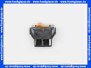 700916 Weishaupt Schalter 1302CBN-AS-B5 250V N/KA Wippe gelb transparent Aufdruck 2