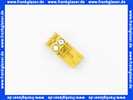 716201 Weishaupt Stecker Nr. 8 2-polig gelb Rast 5 Position laq, 2a Kodierung O1c