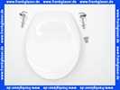 Wisa WC-Sitz Leo, weiß, Duroplast 2,76 kg, exz. Edelstahlscharniere 1409261401