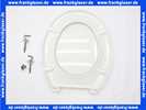 Wisa WC-Sitz Centaur, weiß Duroplast, 2,3 kg, Edelstahlscharniere 1409262201